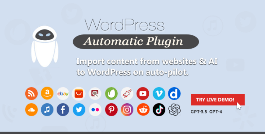 WordPress Automatic Plugin v3.122.0 - AI content generator and auto poster plugin
