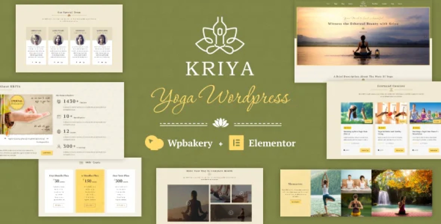 Kriya v4.2 - Yoga WordPress Theme
