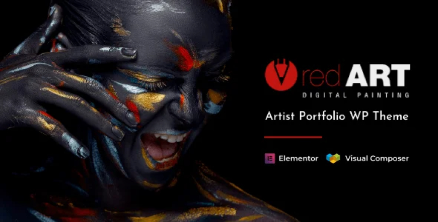 Red Art v4.0 - Artist Portfolio WordPress