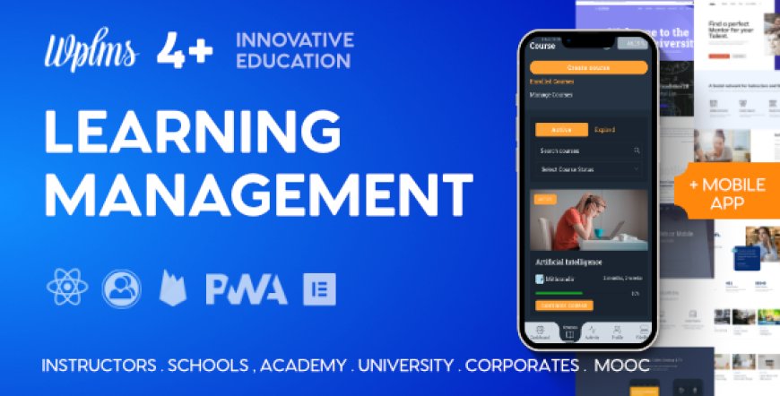 WPLMS v4.970 - Learning Management System for WordPress, WordPress LMS