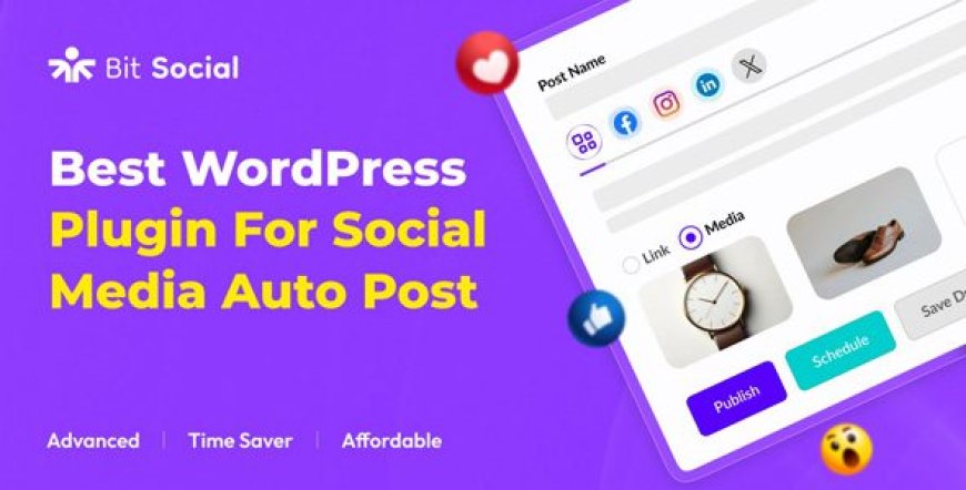Bit Social Pro v1.4.4 - Social Media Scheduler and Auto Poster Plugin