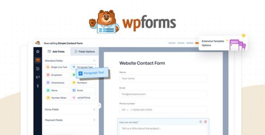 WPForms Elite v1.9.7.3 + Addons - WordPress Form Builder