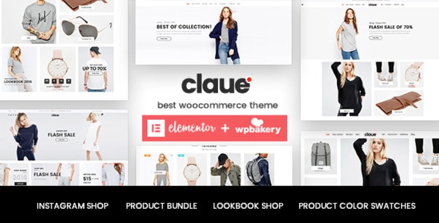 Claue v2.2.7 - Clean, Minimal Elementor WooCommerce Theme