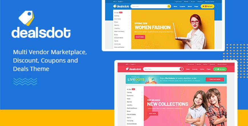 Dealsdot v1.8.9 - Multi Vendor Marketplace Theme