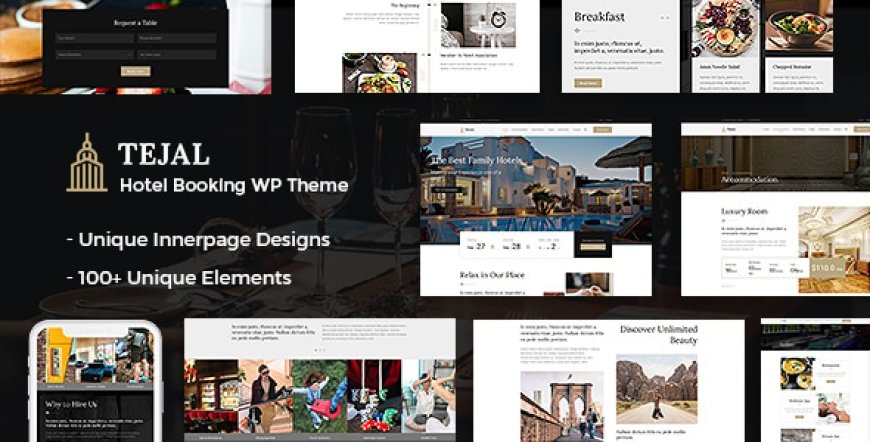 Tejal v3.1 - Hotel WordPress Theme