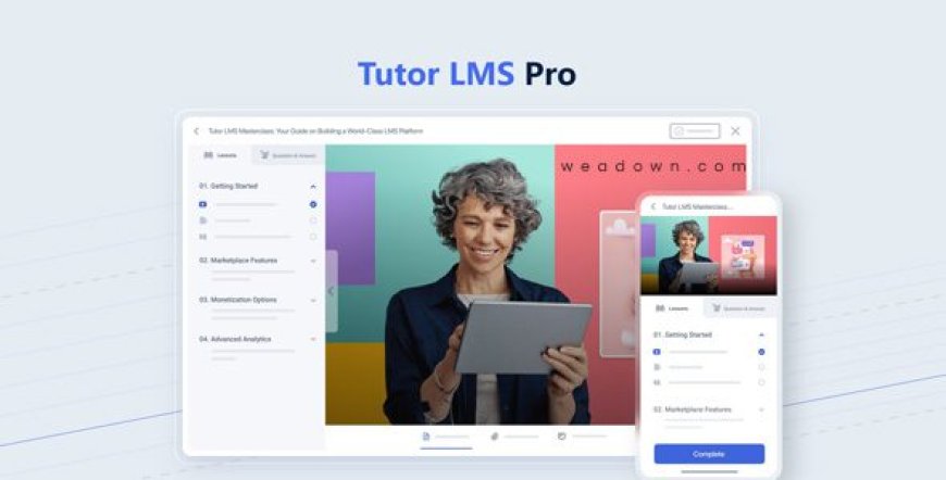 Tutor LMS Pro v3.7.2 + Addons - Most Powerful WordPress LMS Plugin