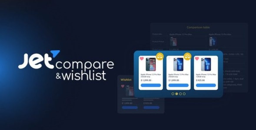 JetCompareWishlist v1.5.12 - Plugin for Elementor