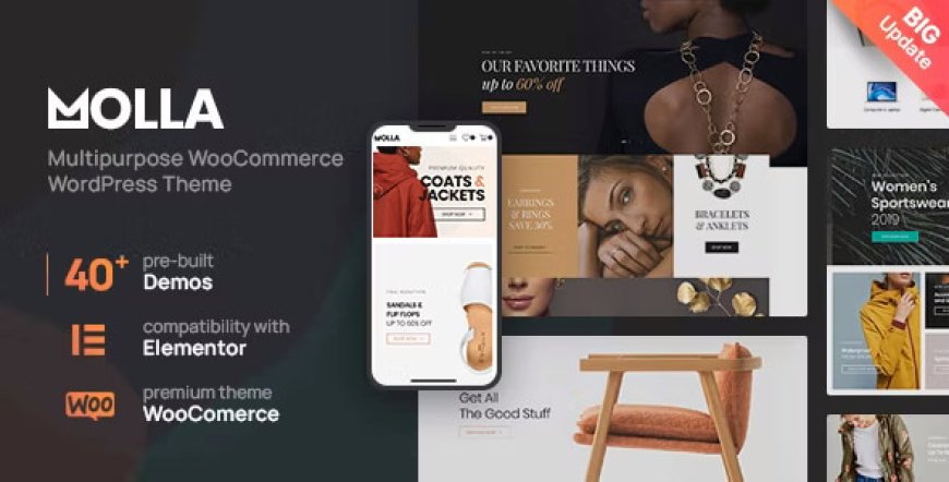 Molla v1.5.15 - Multi-Purpose WooCommerce Theme