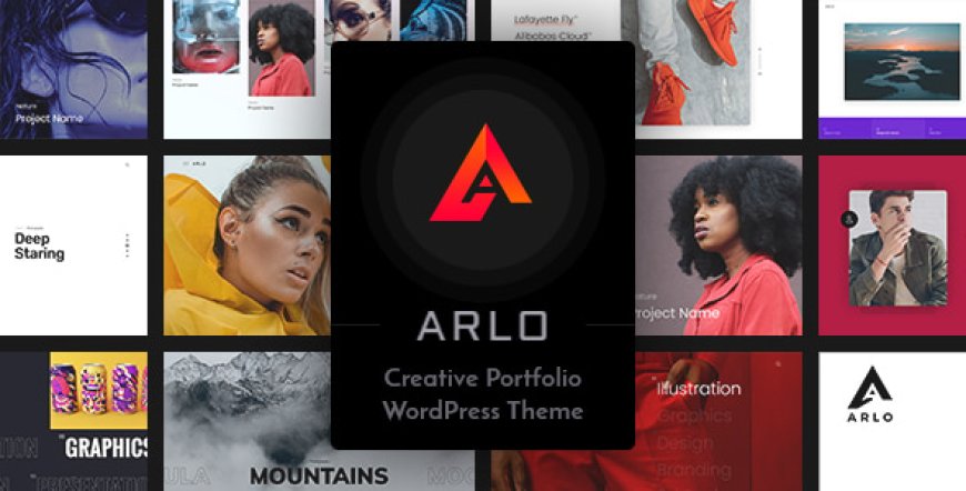 Arlo v6.0.4 - Portfolio WordPress Theme
