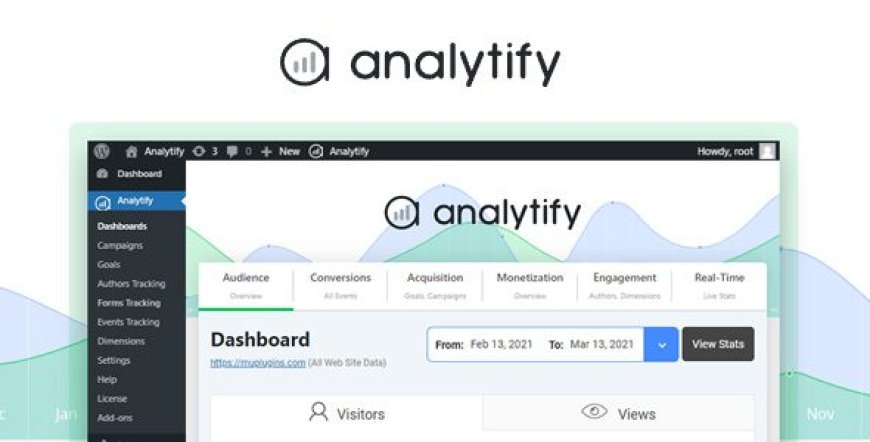 Analytify Pro v7.0.3 + Addons - Google Analytics Plugin for WordPress