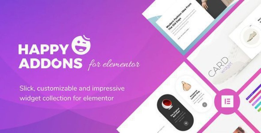 Happy Addons for Elementor Pro v3.1.2