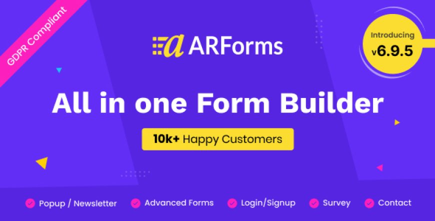 ARForms v6.9.5 - WordPress Form Builder Plugin