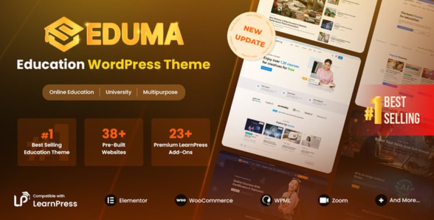 Eduma v5.7.4 - Education WordPress Theme