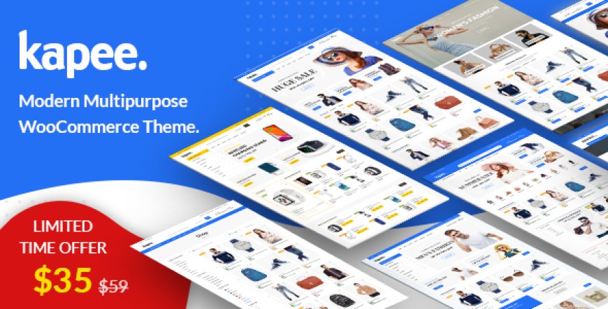 Kapee v1.6.21 - Modern Multipurpose WooCommerce Theme
