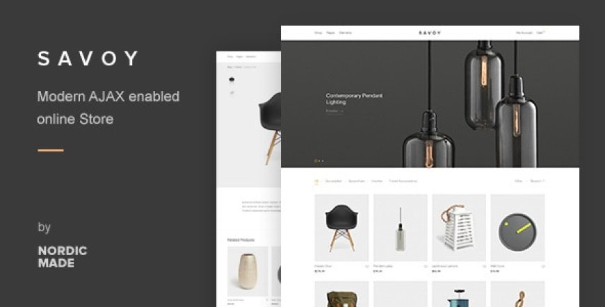 Savoy v3.0.9 - Minimalist AJAX WooCommerce Theme