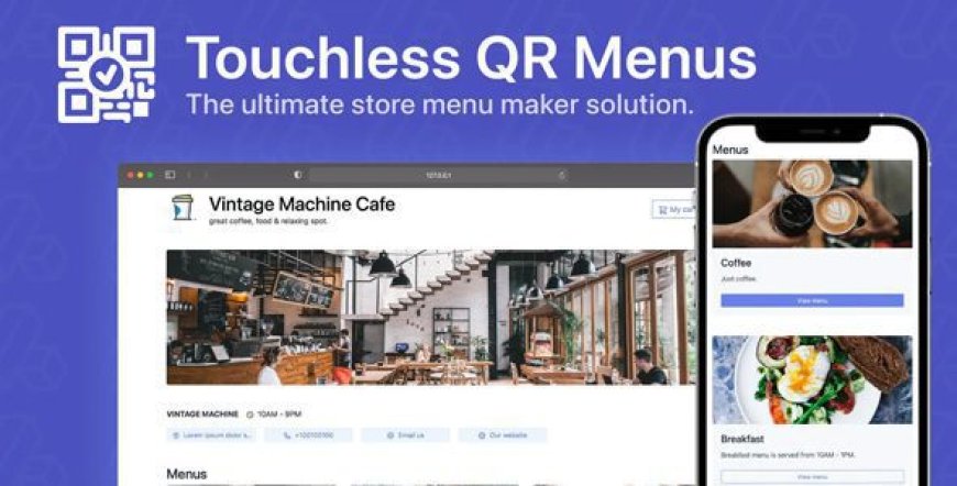 66qrmenu v45.0.0 Extended - QR Code Menu Maker
