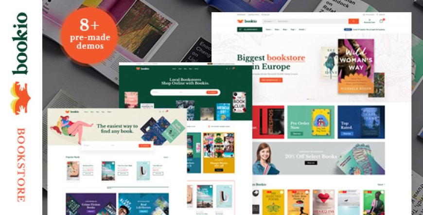 Bookio v1.2.6 - Book Store WooCommerce WordPress Theme