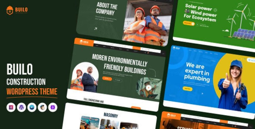 Builo v1.0.3 - Construction WordPress Theme