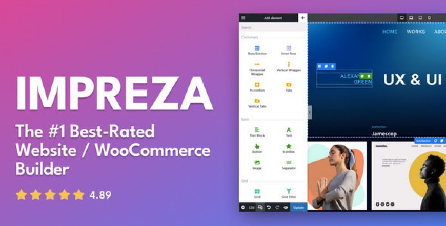 Impreza v8.38.1 - WordPress Website and WooCommerce Builder