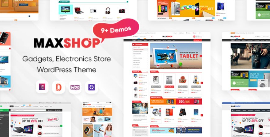 MaxShop v3.6.23 - Electronics Store Elementor WooCommerce WordPress Theme