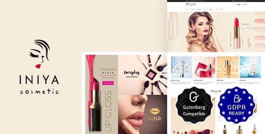 Iniya v3.4 - Beauty Store, Cosmetic Theme