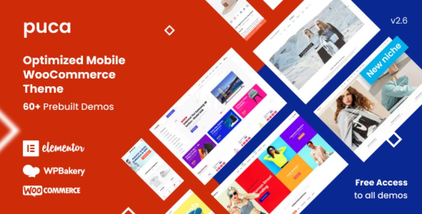 Puca v2.6.38 - Optimized Mobile WooCommerce Theme